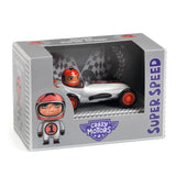 Crazy Motors Silver Super Speed Djeco avec son emballage