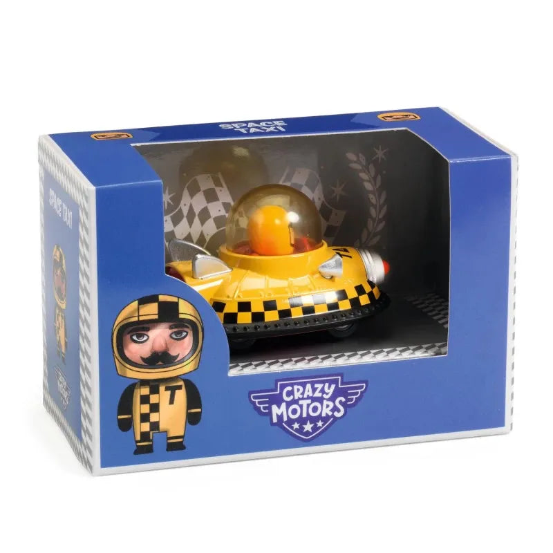Crazy Motors Space Taxi Djeco avec son emballage