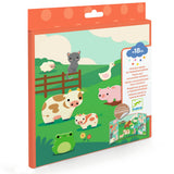 Stickers épais et repositionnables - Animaux de la ferme - Djeco