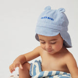 Chapeau soleil bébé Super Baby Bleu - Chamaye