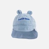Chapeau soleil bébé Super Baby Bleu - Chamaye