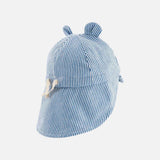 Chapeau soleil bébé Super Baby Bleu - Chamaye