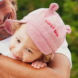 Chapeau soleil bébé Super Baby Rouge - Chamaye