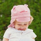 Chapeau soleil bébé Super Baby Rouge - Chamaye