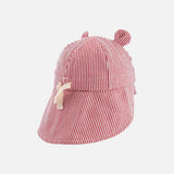 Chapeau soleil bébé Super Baby Rouge - Chamaye