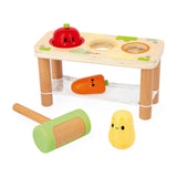 Banc à marteler en bois - Tap Tap légumes - Janod