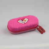 Trousse 3D peluche rose - Diddl