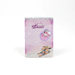 Diddl - Bloc parfumé A6 Loupsily & Pimboli à ski - Violet