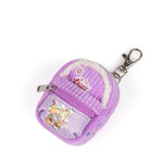 Diddl - Porte-clés mini sac à dos hiver Lilas